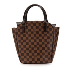 Louis Vuitton Damier Saria So Handbag N51284 Brown PVC Leather Women's LOUIS VUITTON