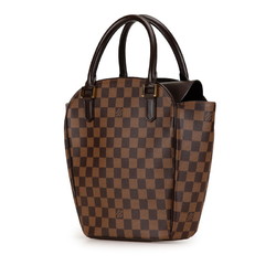 Louis Vuitton Damier Saria So Handbag N51284 Brown PVC Leather Women's LOUIS VUITTON