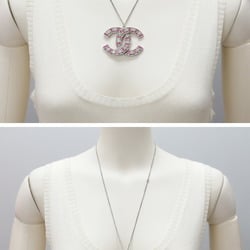 Chanel Deca Coco Necklace B17S Zirconia Pink