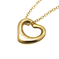 Tiffany Open Heart Pink Gold (18K) No Stone Men,Women Fashion Pendant Necklace (Pink Gold)