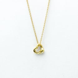 Tiffany Open Heart Yellow Gold (18K) No Stone Men,Women Fashion Pendant Necklace (Yellow Gold)