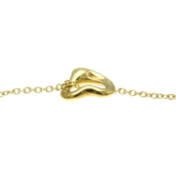 Tiffany Open Heart Yellow Gold (18K) No Stone Men,Women Fashion Pendant Necklace (Yellow Gold)