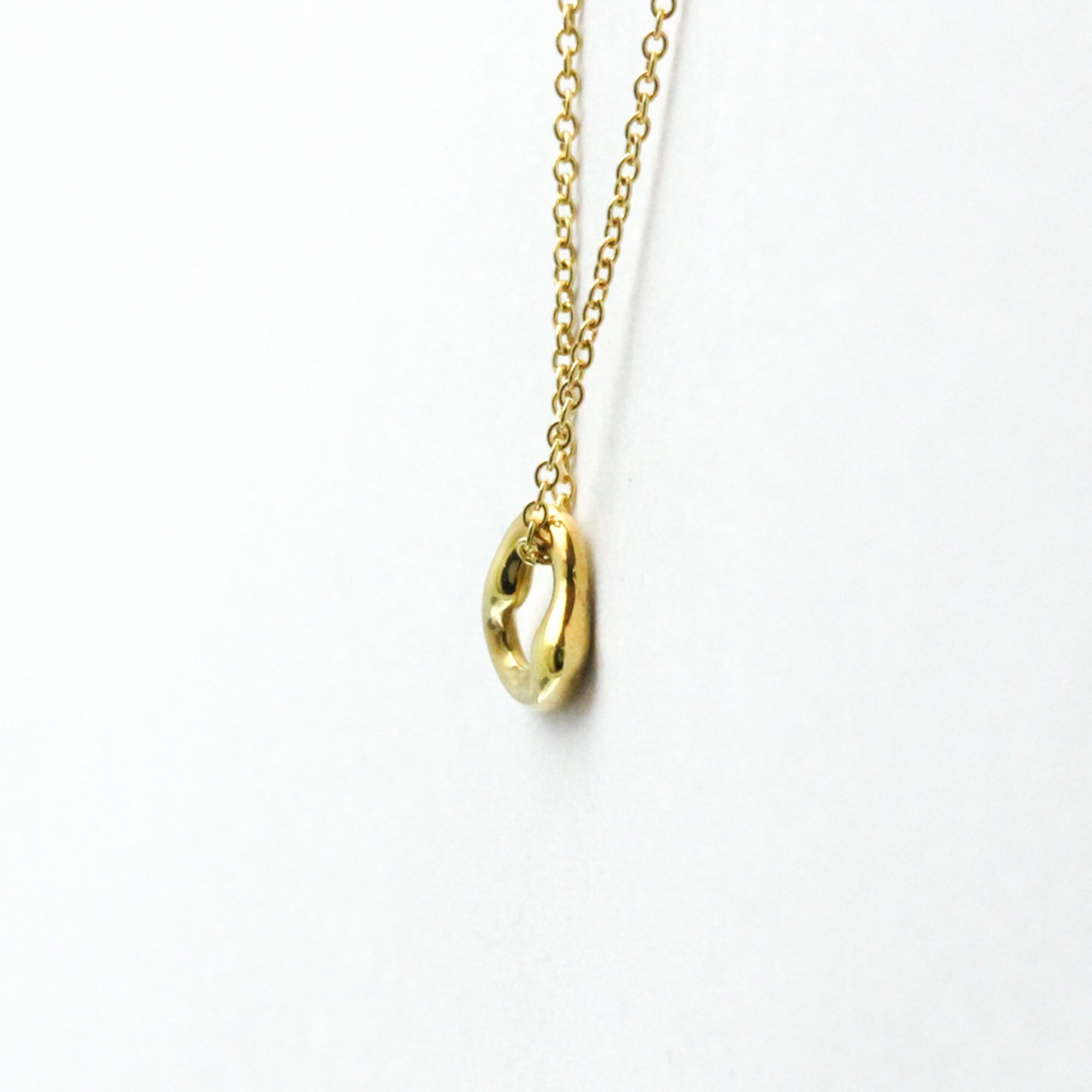 Tiffany Open Heart Yellow Gold (18K) No Stone Men,Women Fashion Pendant Necklace (Yellow Gold)