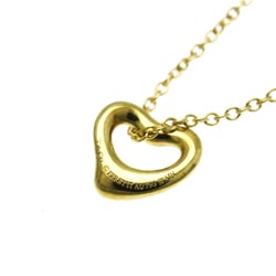 Tiffany Open Heart Yellow Gold (18K) No Stone Men,Women Fashion Pendant Necklace (Yellow Gold)