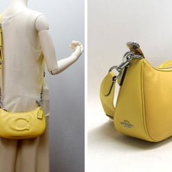 Coach Teri Shoulder Bag Yellow Bicolor