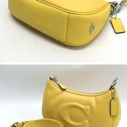 Coach Teri Shoulder Bag Yellow Bicolor