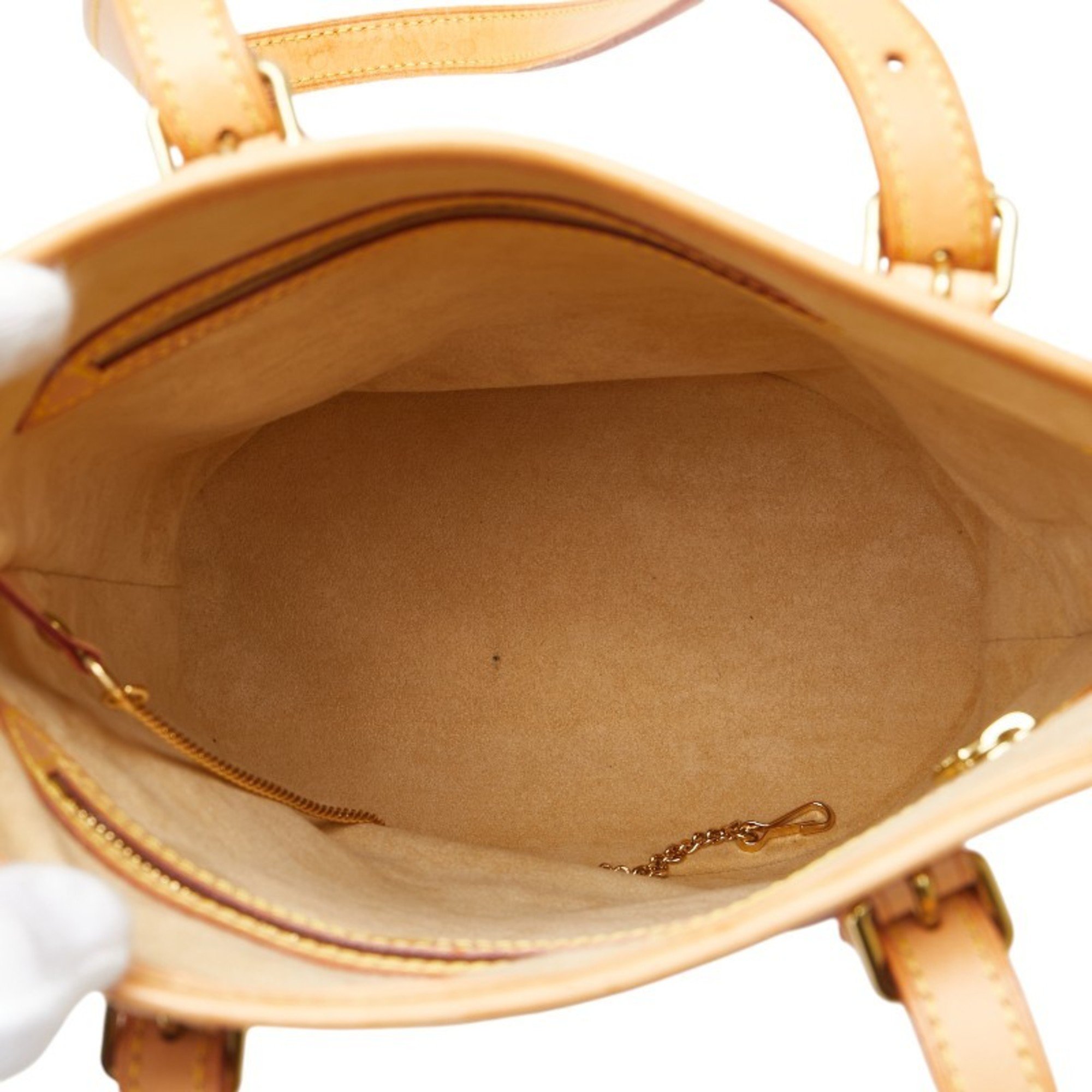 Louis Vuitton Nomade Marais Ventiem Handbag M99070 Natural Beige Leather Women's LOUIS VUITTON