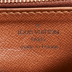 Louis Vuitton Monogram Malesherbes Handbag M51379 Brown PVC Leather Women's LOUIS VUITTON