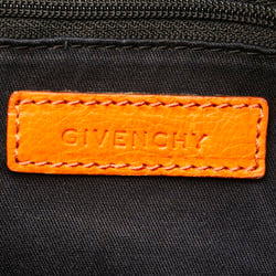 Givenchy Antigona handbag shoulder bag orange leather women's