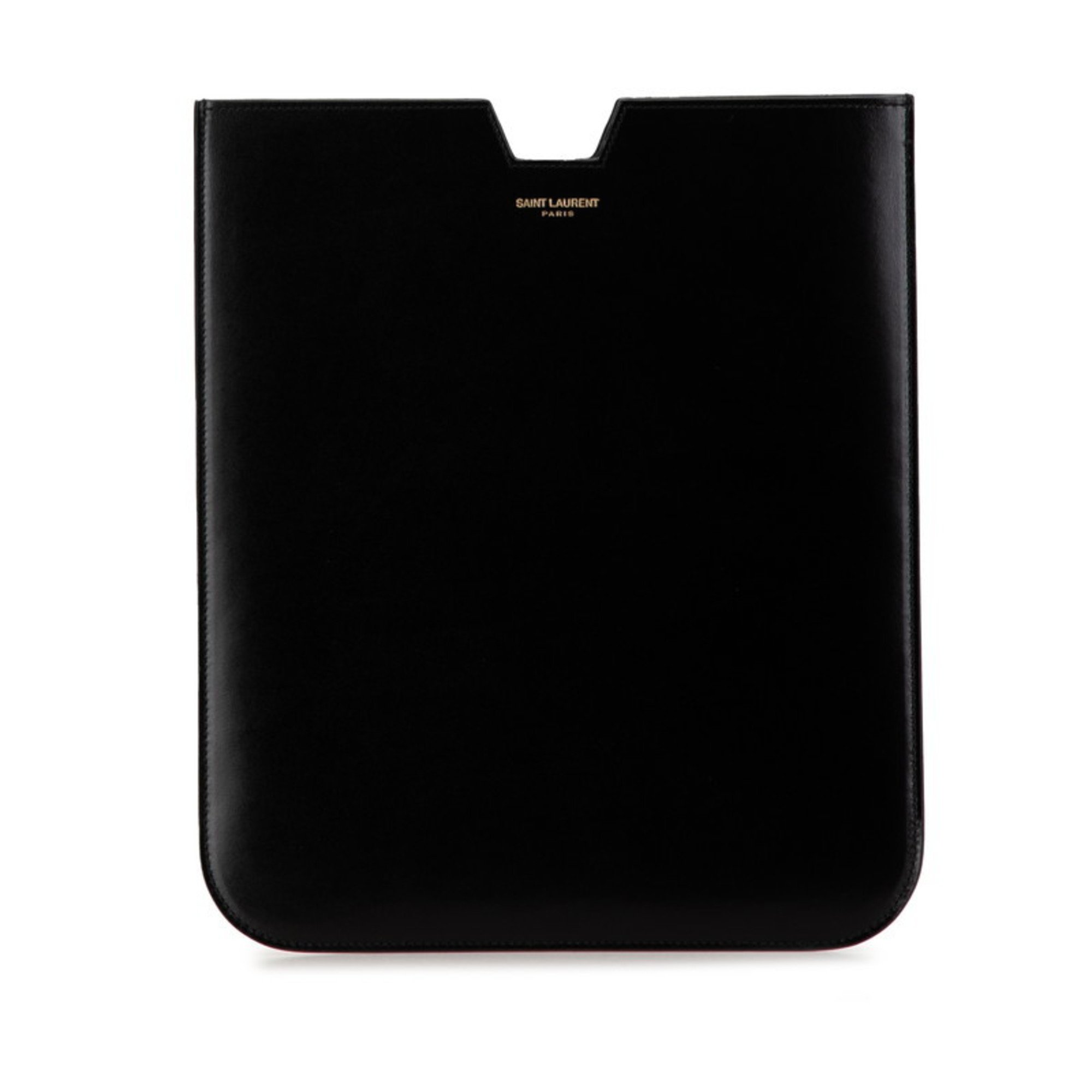 Saint Laurent iPad case black leather women's SAINT LAURENT