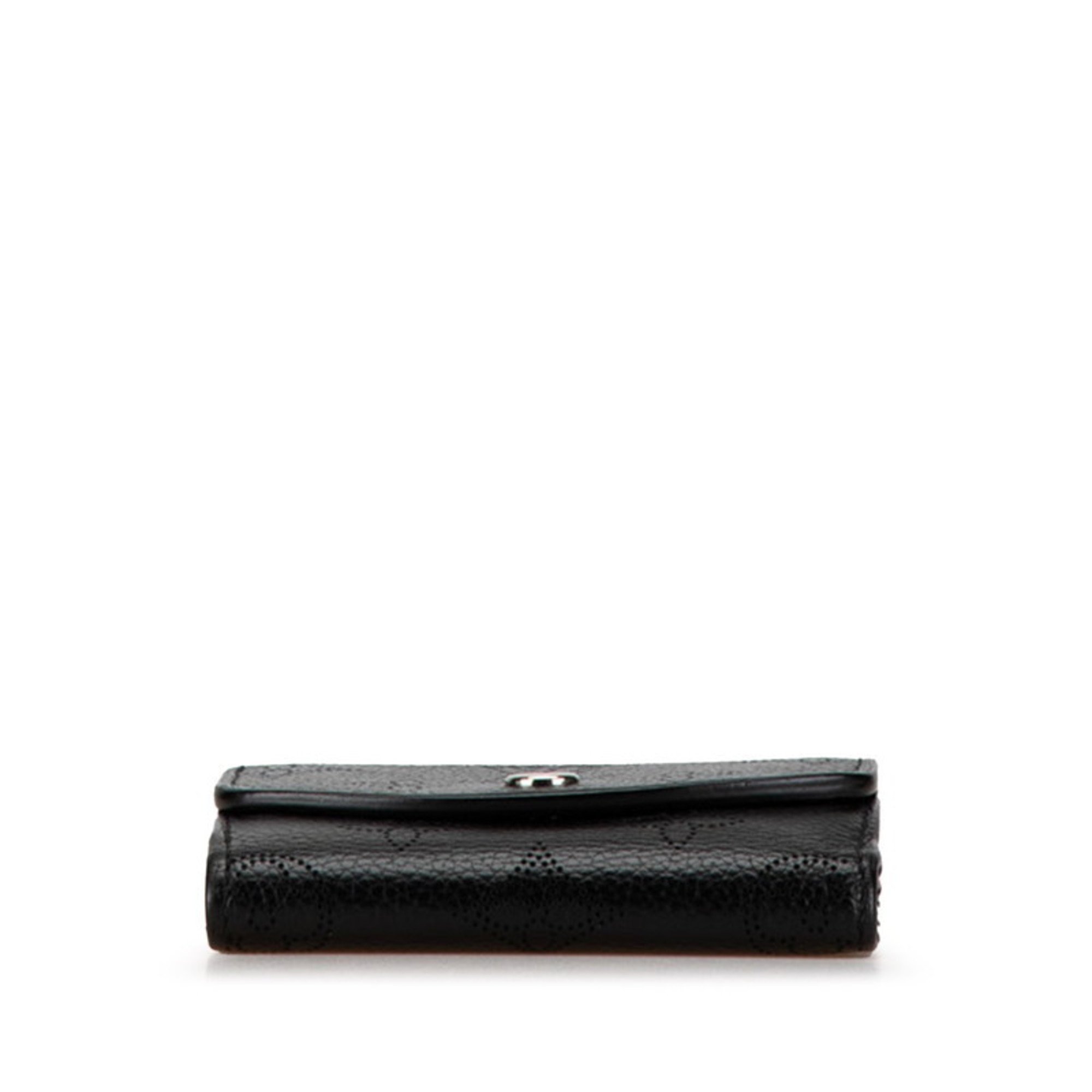 Louis Vuitton Monogram Mahina Portefeuille Iris XS Bi-fold Wallet M67498 Noir Black Leather Women's LOUIS VUITTON