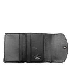 Louis Vuitton Monogram Mahina Portefeuille Iris XS Bi-fold Wallet M67498 Noir Black Leather Women's LOUIS VUITTON