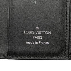 Louis Vuitton Monogram Mahina Portefeuille Iris XS Bi-fold Wallet M67498 Noir Black Leather Women's LOUIS VUITTON