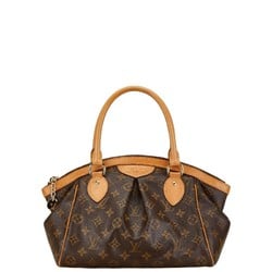 Louis Vuitton Monogram Tivoli PM Handbag M40143 Brown PVC Leather Women's LOUIS VUITTON