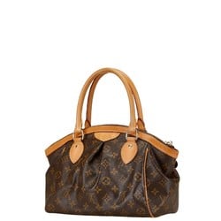 Louis Vuitton Monogram Tivoli PM Handbag M40143 Brown PVC Leather Women's LOUIS VUITTON