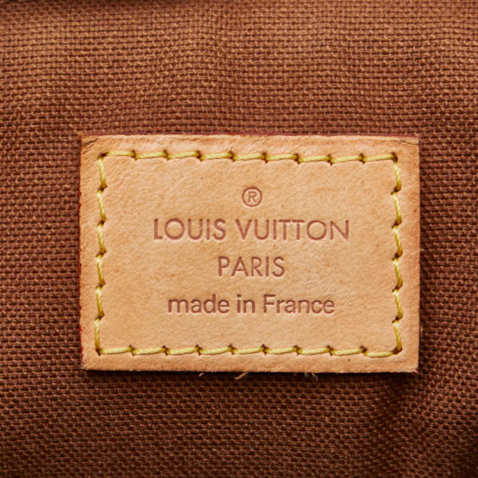 Louis Vuitton Monogram Tivoli PM Handbag M40143 Brown PVC Leather Women's LOUIS VUITTON