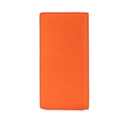 Louis Vuitton LV Aerogram Portefeuille Brazza Long Wallet M81153 Orange Leather Women's LOUIS VUITTON