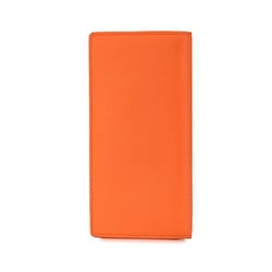 Louis Vuitton LV Aerogram Portefeuille Brazza Long Wallet M81153 Orange Leather Women's LOUIS VUITTON