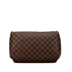 Louis Vuitton Damier Speedy 30 Handbag N41183 Brown PVC Leather Women's LOUIS VUITTON