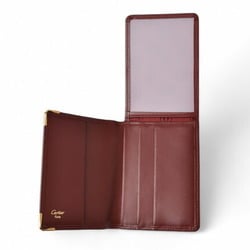 Cartier Card Case, Business Holder, Pass Must de Bordeaux L30000456-ED