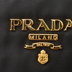 Prada handbag shoulder bag 2way PRADA TESSUTO nylon black with strap