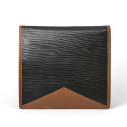 Christian Dior Men's Bi-fold Black Brown