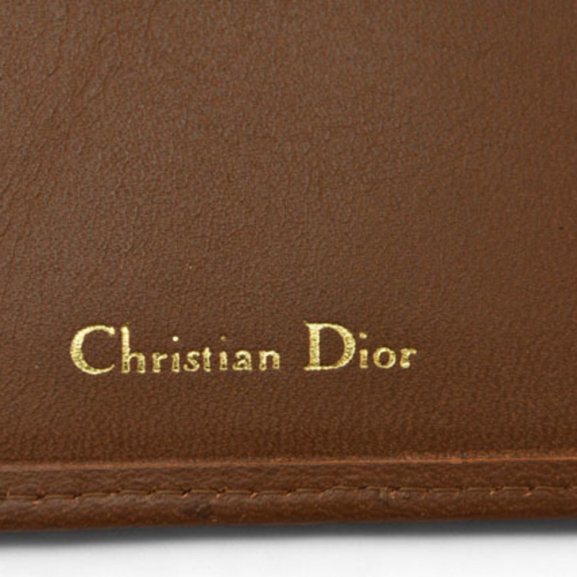 Christian Dior Men's Bi-fold Black Brown