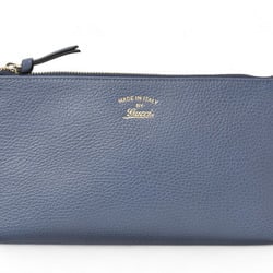 Gucci pouch, travel bag-in-bag, GUCCI swing blue leather 368881