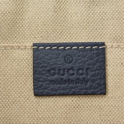 Gucci pouch, travel bag-in-bag, GUCCI swing blue leather 368881