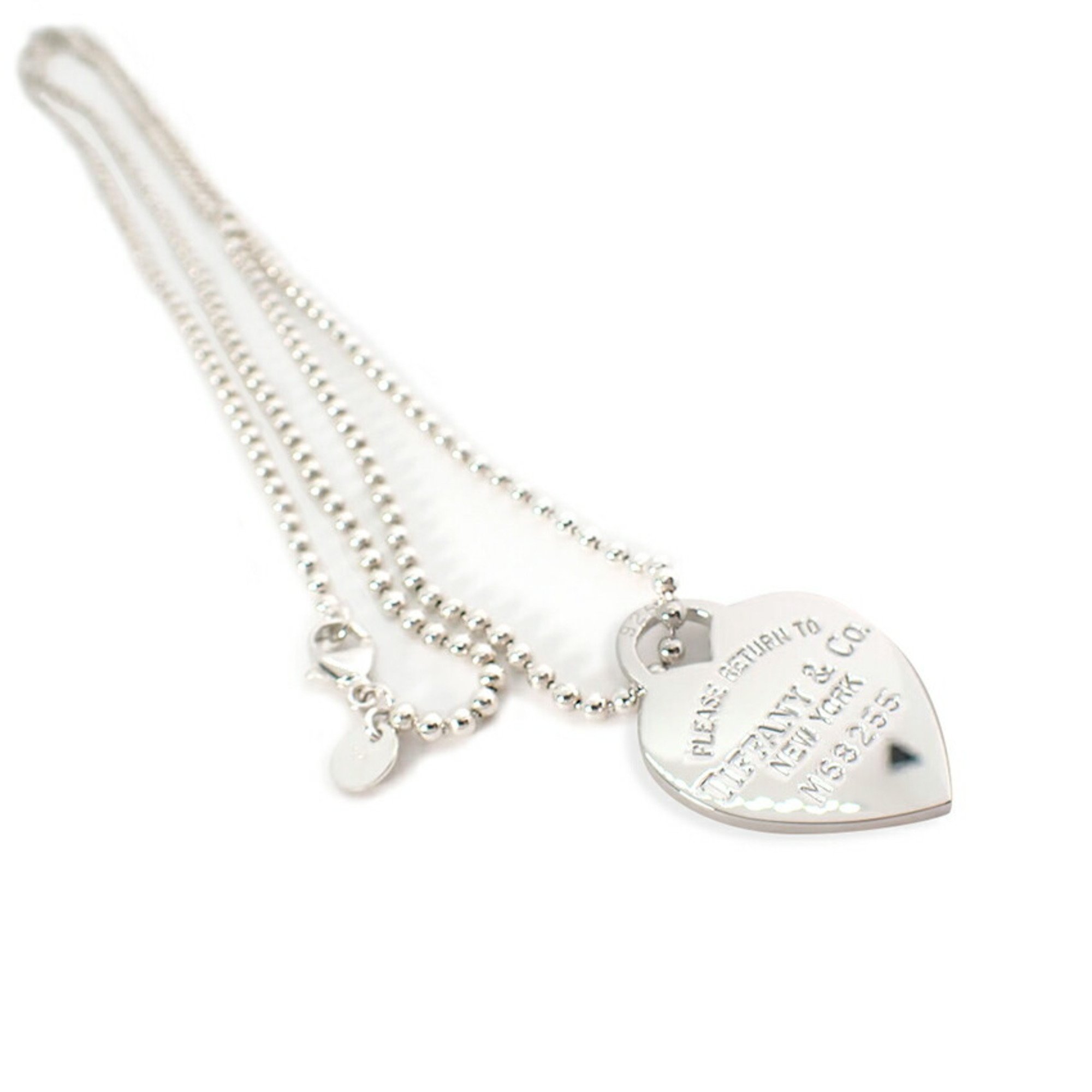 TIFFANY 925 Return to Tiffany Heart Tag Long Pendant