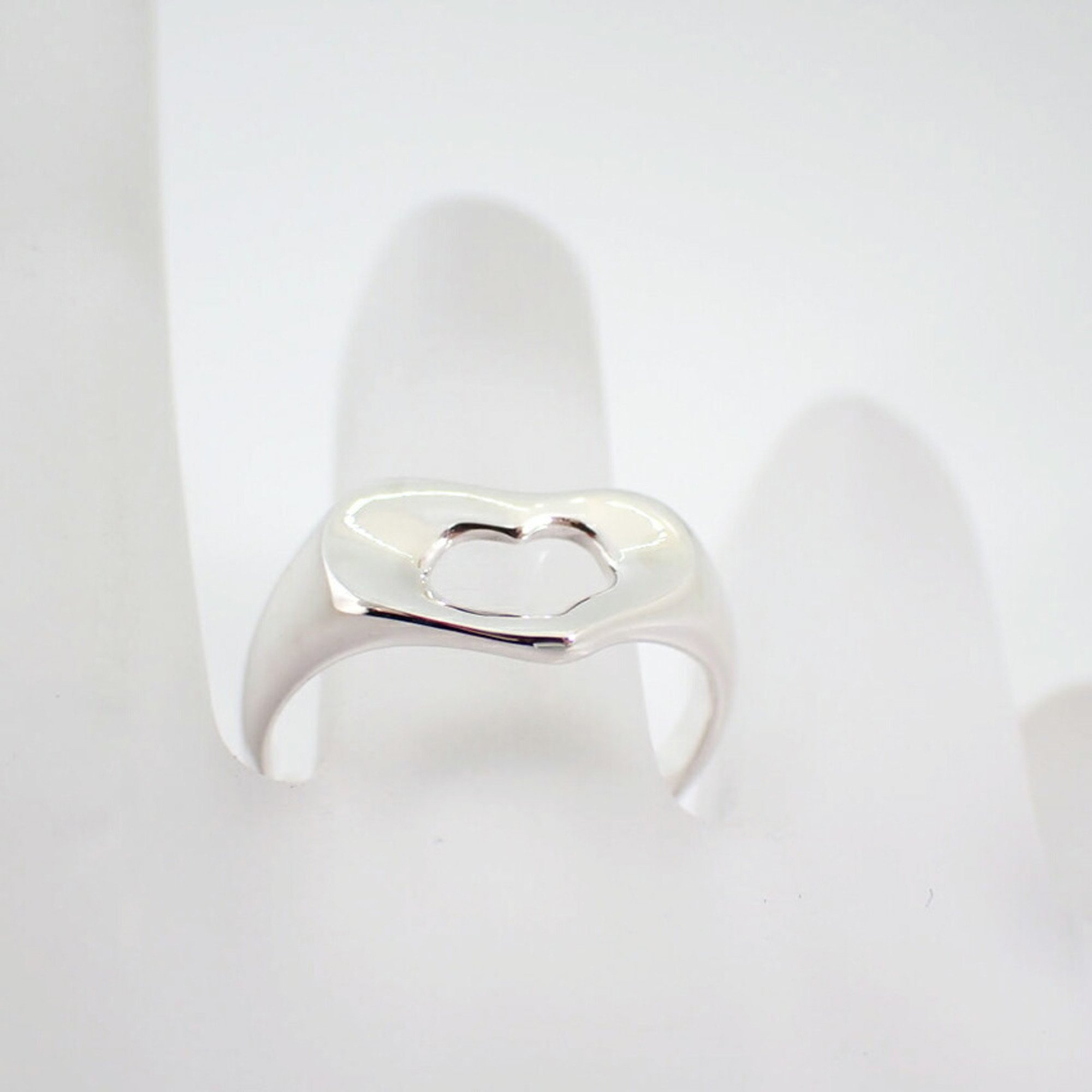 TIFFANY 925 heart ring size 12.5