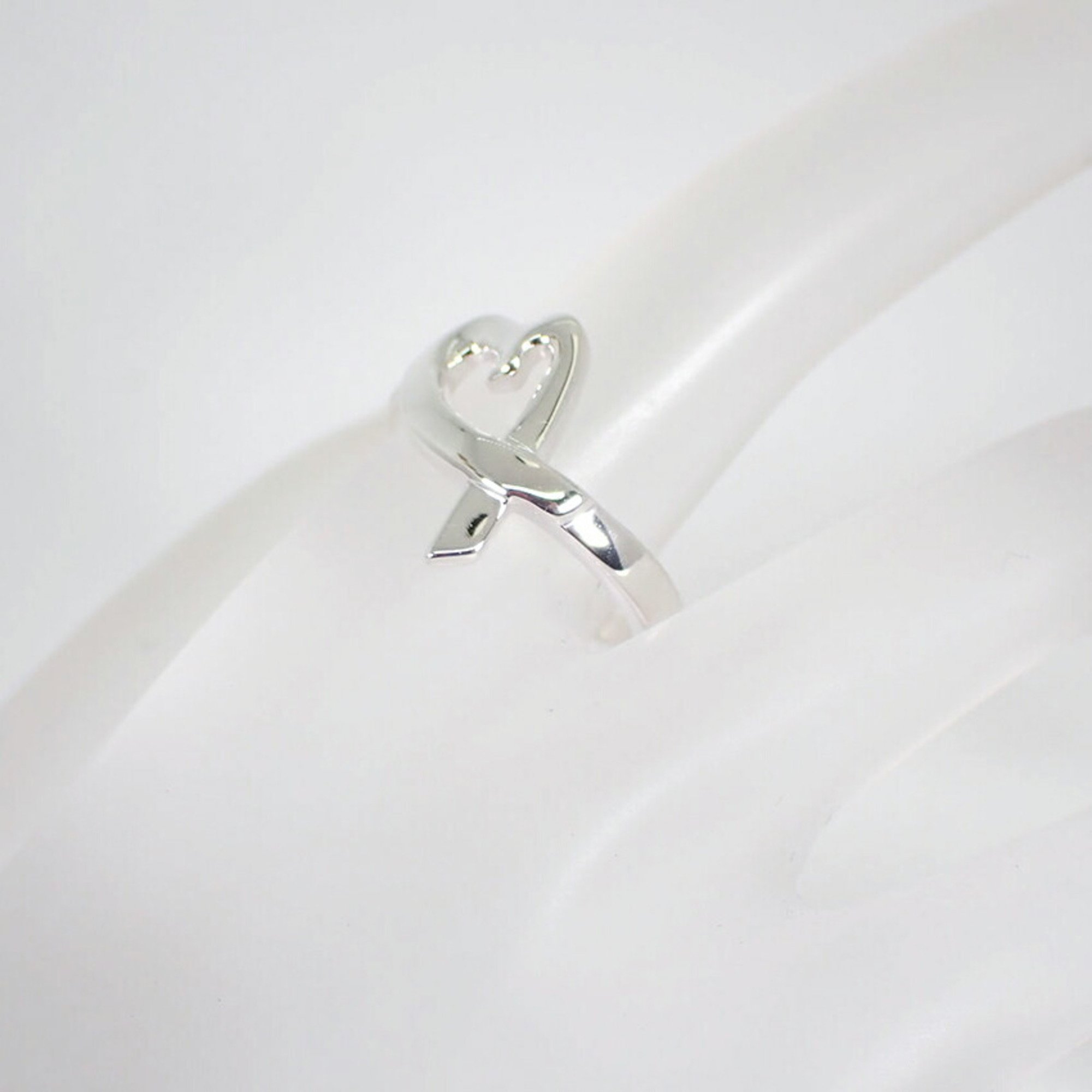 TIFFANY 925 Loving Heart Ring Size 9