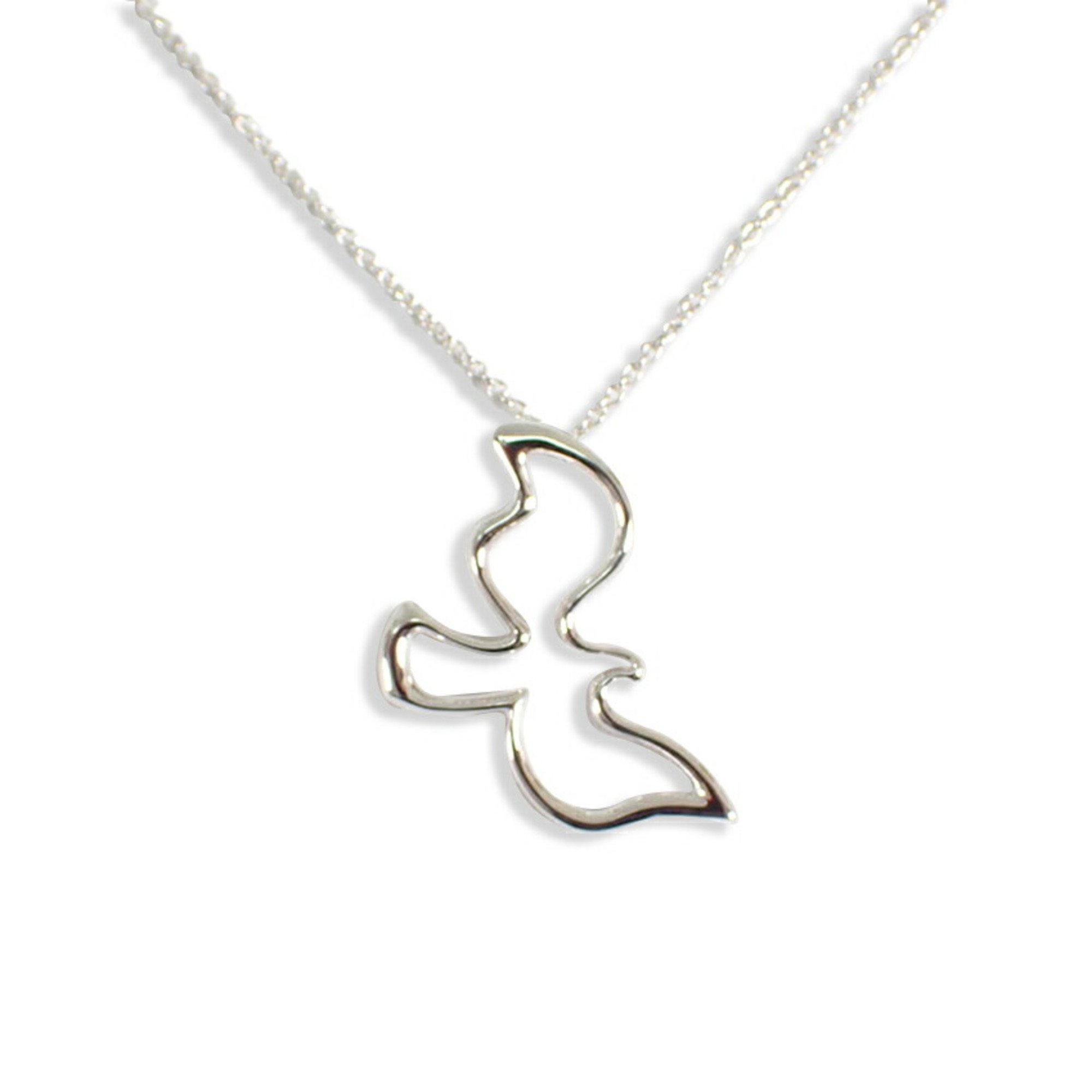 TIFFANY 925 Paloma Picasso Bird Pendant Necklace