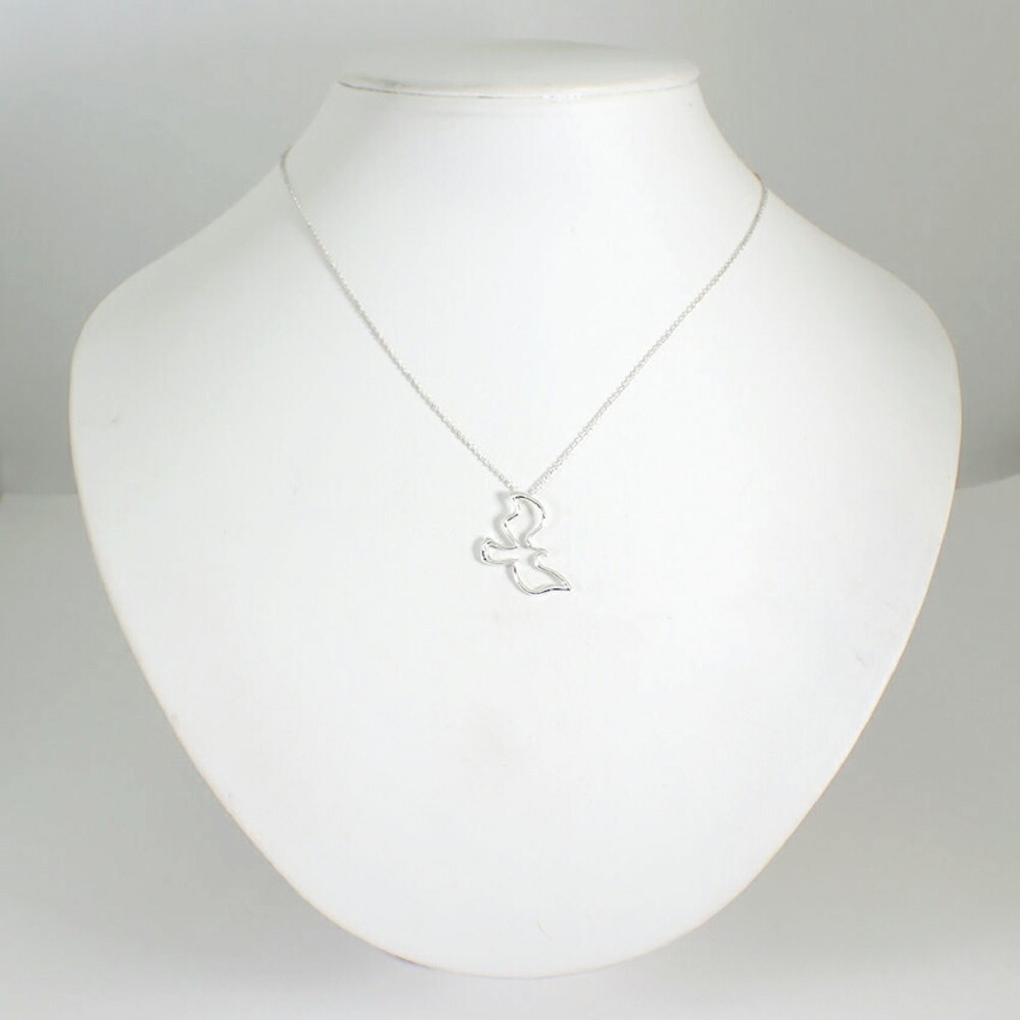 TIFFANY 925 Paloma Picasso Bird Pendant Necklace