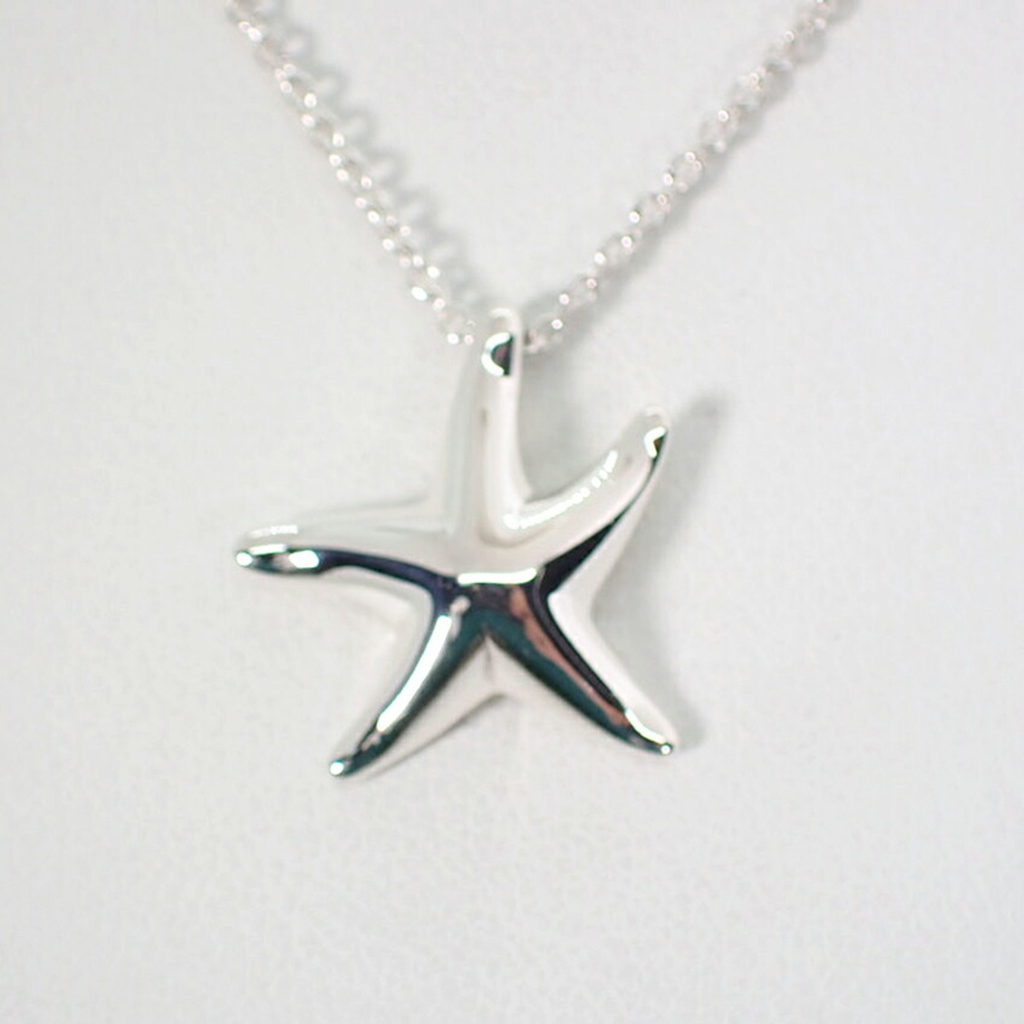 TIFFANY Tiffany 925 Starfish Pendant Necklace