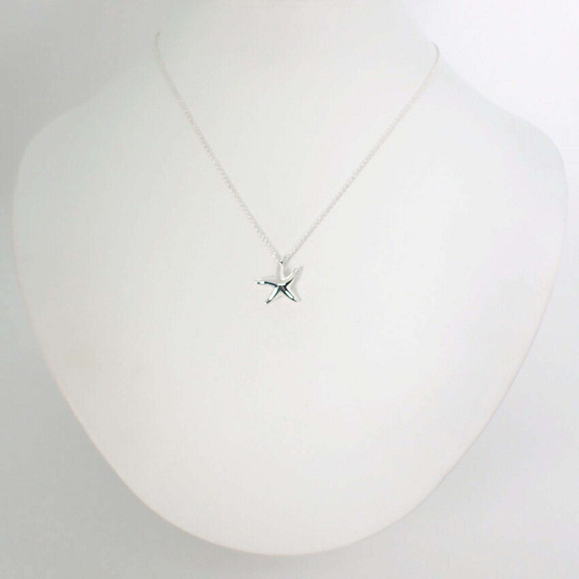 TIFFANY Tiffany 925 Starfish Pendant Necklace