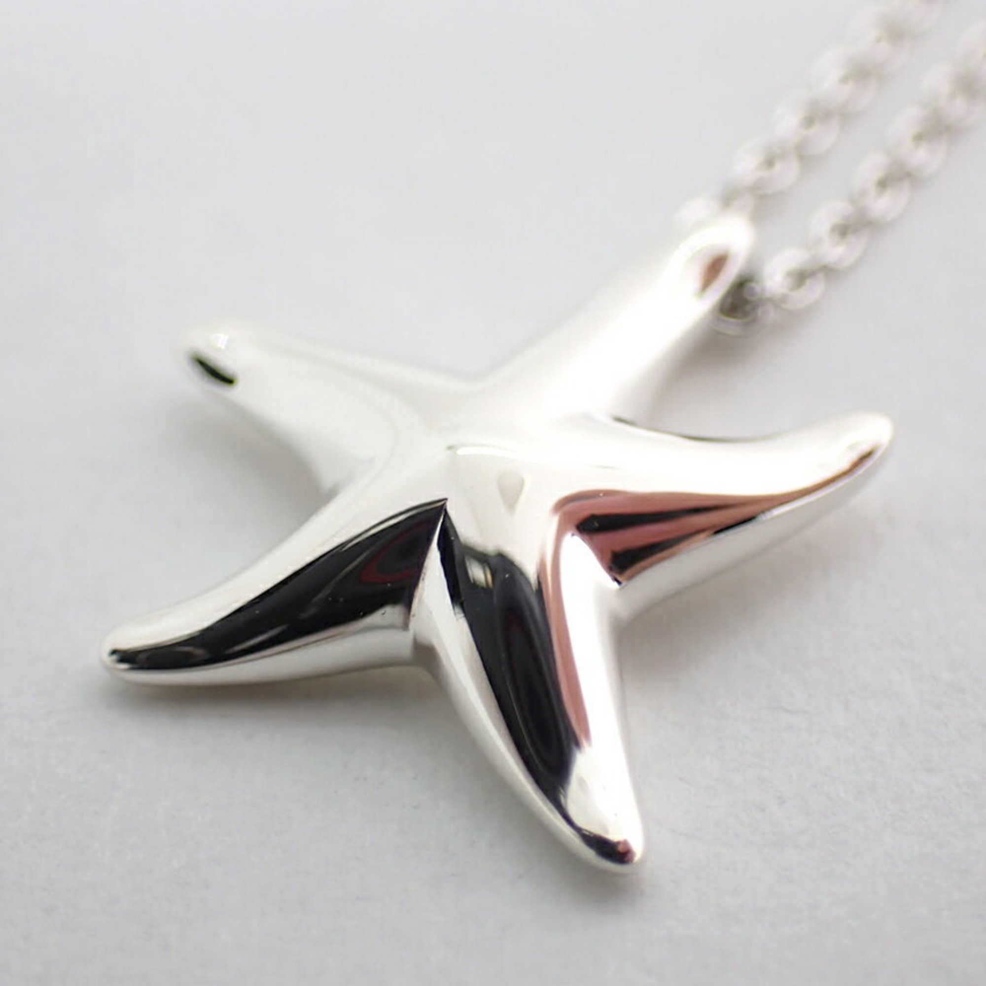 TIFFANY Tiffany 925 Starfish Pendant Necklace