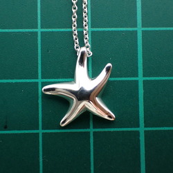 TIFFANY Tiffany 925 Starfish Pendant Necklace