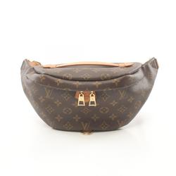 Louis Vuitton LOUIS VUITTON Bum Bag Monogram Waist Body Coated Canvas Leather Men Women Brown M43644