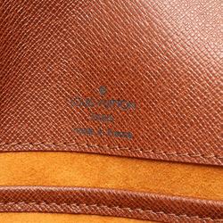 Louis Vuitton Musette Tango Short Strap Monogram Shoulder Bag Coated Canvas Leather Women's Brown M51257