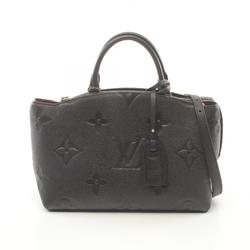 LOUIS VUITTON Petit Palais PM Monogram Empreinte Handbag Bag Leather Women's Black M58916