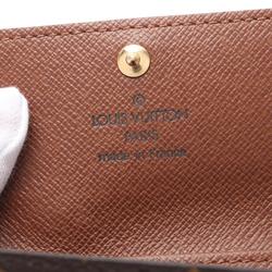 Louis Vuitton LOUIS VUITTON Multicle 4 Monogram Key Case Coated Canvas Women's Brown M69517