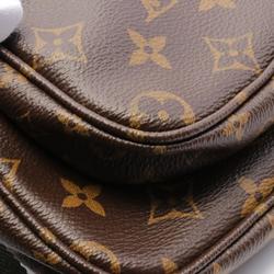 Louis Vuitton LOUIS VUITTON Multi Pochette Accessoires Monogram Khaki Shoulder Bag Coated Canvas Women's Brown M44813