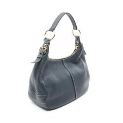 PRADA Shoulder Bag Leather Women's Blue