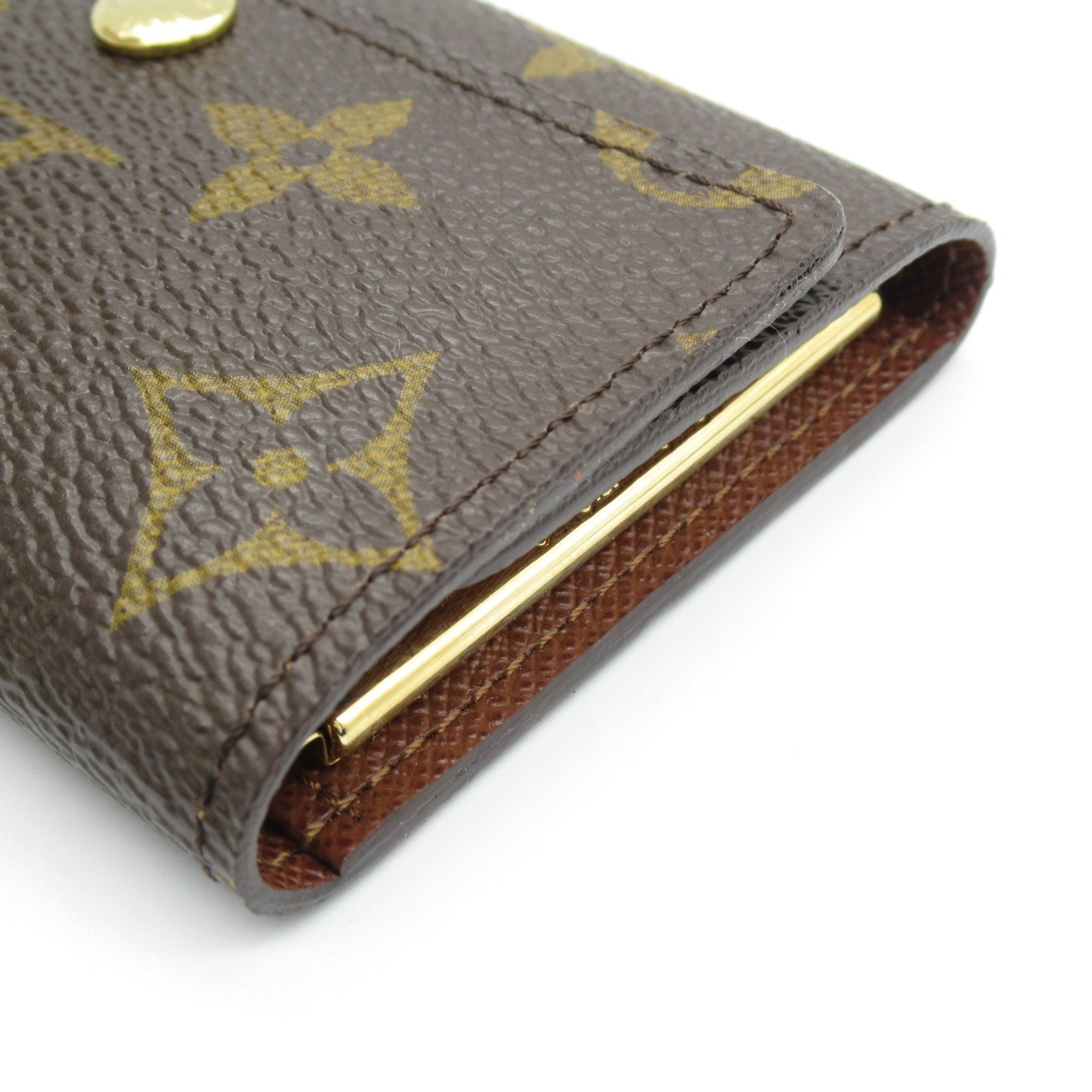 Louis Vuitton LOUIS VUITTON Multicle 6 Key Case, Coated Canvas, Monogram, Men's, Women's, Brown, M62630