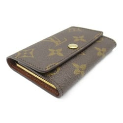 Louis Vuitton LOUIS VUITTON Multicle 6 Key Case, Coated Canvas, Monogram, Men's, Women's, Brown, M62630