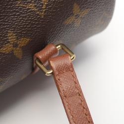 Louis Vuitton Papillon 26 Monogram Handbag Bag Coated Canvas Leather Women's Brown M51366