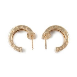 BVLGARI B-zero1 Earrings K18PG (pink gold) ceramic ladies black gold