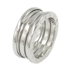 BVLGARI B-zero1 Ring, K18WG (White Gold), Men's, Women's, Silver