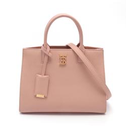 Burberry TB handbag, leather bag, ladies, pink, 8062975